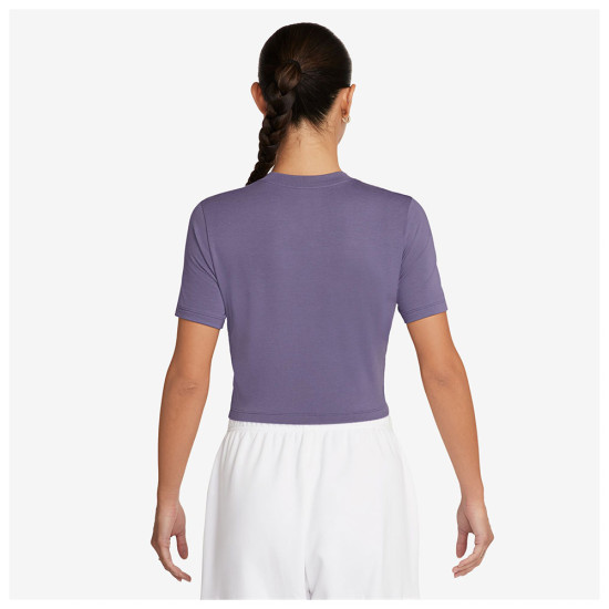 Nike Γυναικεία κοντομάνικη μπλούζα Sportswear Essential Slim Cropped Tee